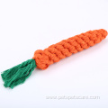 Pet Carrots Shape Knot Rope Toys